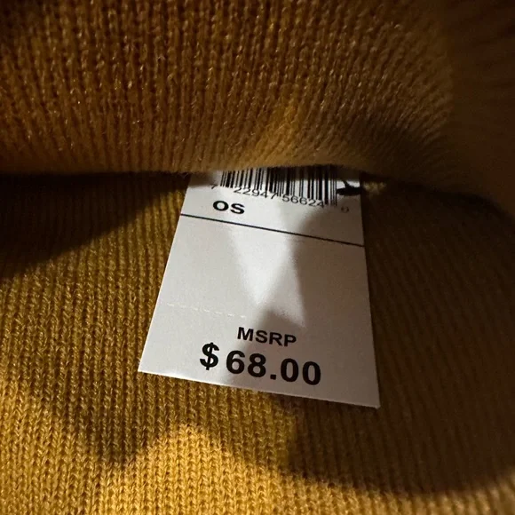 Timberland Unisex Tan and Black Beanies - Set of Two Hats / One Size Fits Most - Picture 4 of 7